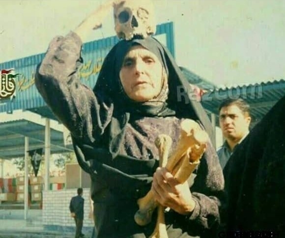 جمجمه‌ای که تاج عزت مادر شهید شد