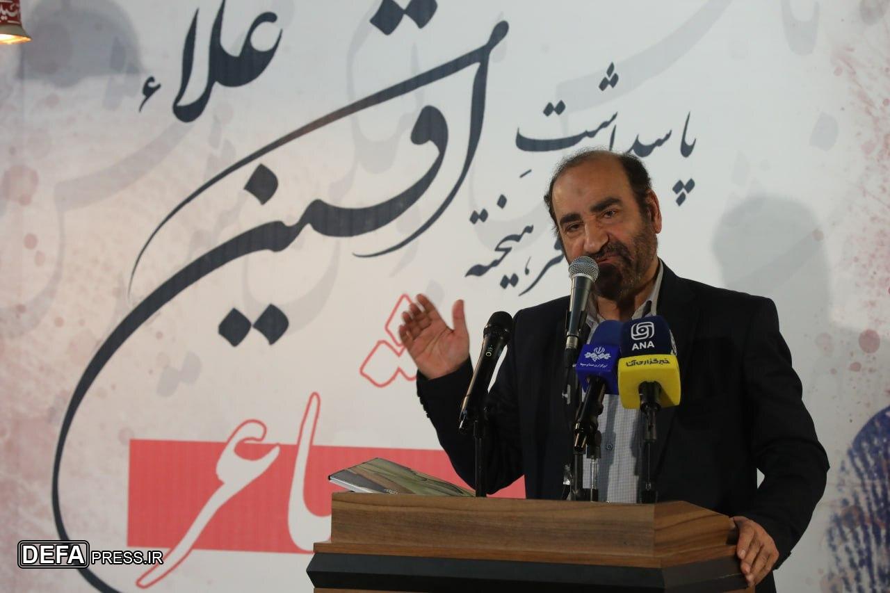 سنگری: افشین اعلا دلداده اهل بیت و شهداست