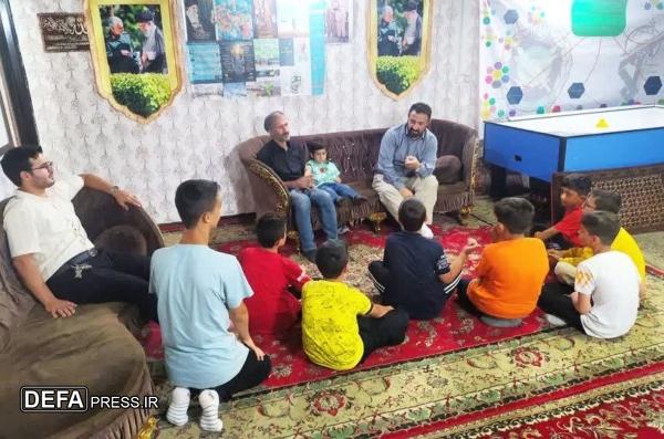 برگزاری حلقه صالحین نوجوانان در پایگاه مقاومت بسیج شهید سرلشکر معصومی ارتش قزوین