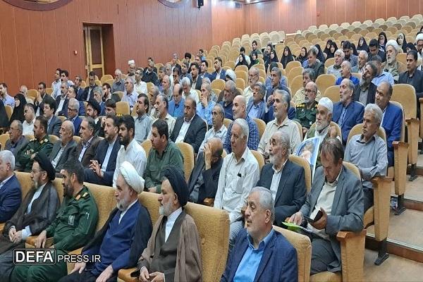 آیین تکریم و معارفه رئیس ستاد توسعه و بازسازی عتبات عالیات لرستان برگزار شد