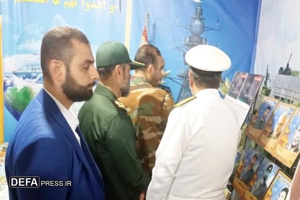 درخشش غرفه لشکر ۱۶ زرهی قزوین در نمایشگاه «روایت پرچمداران»