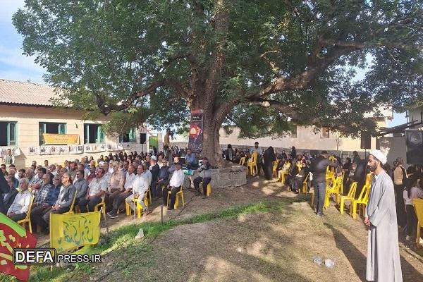 برگزاری یادواره شهدای منطقه «خوشواش» آمل+ تصاویر