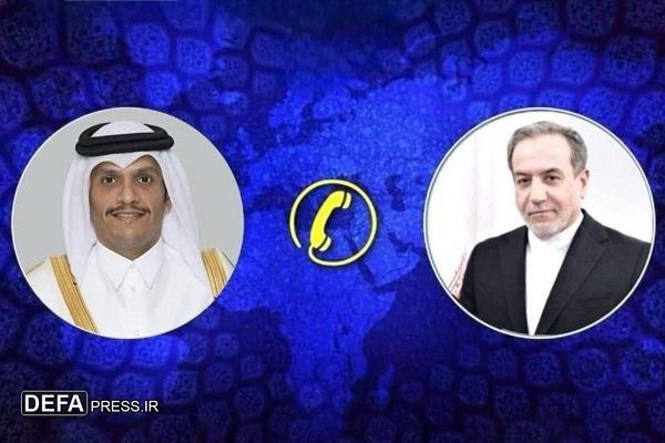 تماس تلفنی عراقچی با همتای قطری