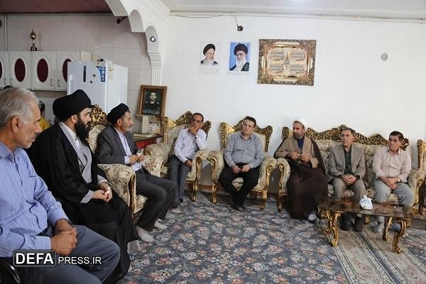 جمعی از مدیران دانشگاه لرستان با خانواده شهید «سهرابی» دیدار کردند