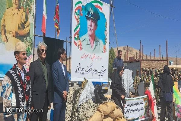 برگزاری آئین رونمایی از سردیس سرتیپ دوم «اسکندر بیرانوند» + تصاویر