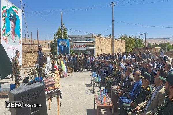 برگزاری آئین رونمایی از سردیس سرتیپ دوم «اسکندر بیرانوند» + تصاویر