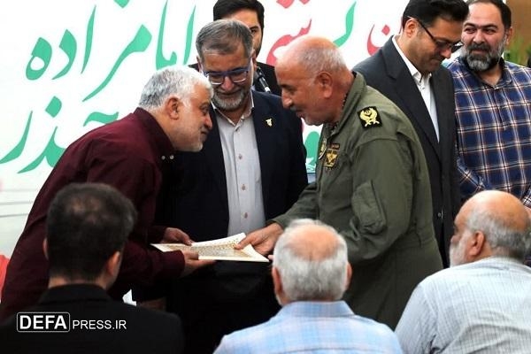 برگزاری آئین غبارروبی مزار شهدای امامزاده علی اکبر (ع)+ تصاویر