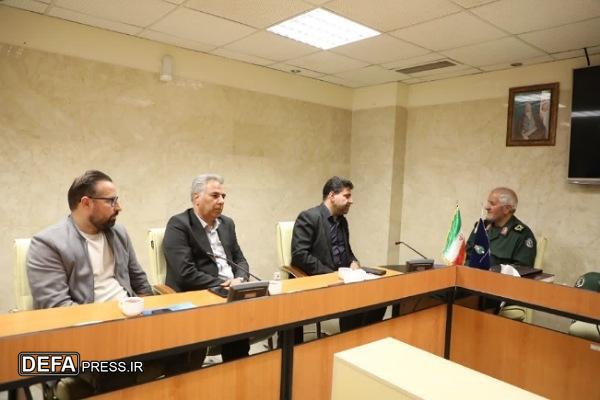 دیدار مدیرکل ورزش و جوانان استان همدان با سردار ظفری + تصاویر