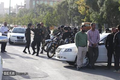 تصاویر/ رژه موتوری نیروهای مسلح استان مرکزی در آغاز هفته دفاع مقدس