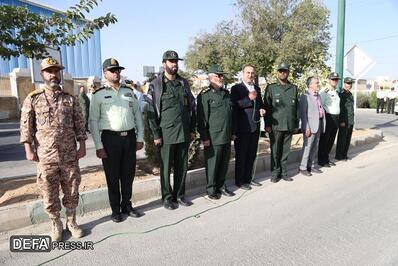 تصاویر/ رژه موتوری نیروهای مسلح استان مرکزی در آغاز هفته دفاع مقدس