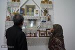 تصاویر/ پشت صحنه ضبط و تصویربرداری تاریخ شفاهی مادر شهید «قاسم زاده» در آمل
