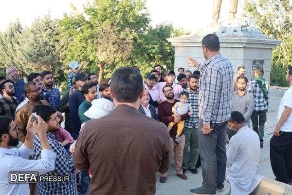 بازدید اتباع خارجی از مرکز فرهنگی و موزه دفاع مقدس و مقاومت همدان + تصاویر