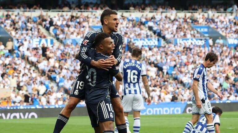 برد سخت و ارزشمند رئال مادرید ۱۰ نفره در سن سباستین +فیلم