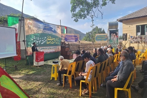 برگزاری یادواره شهدای منطقه «خوشواش» آمل+ تصاویر