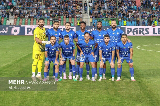 ترکیب تیم فوتبال استقلال مقابل شمس آذر
