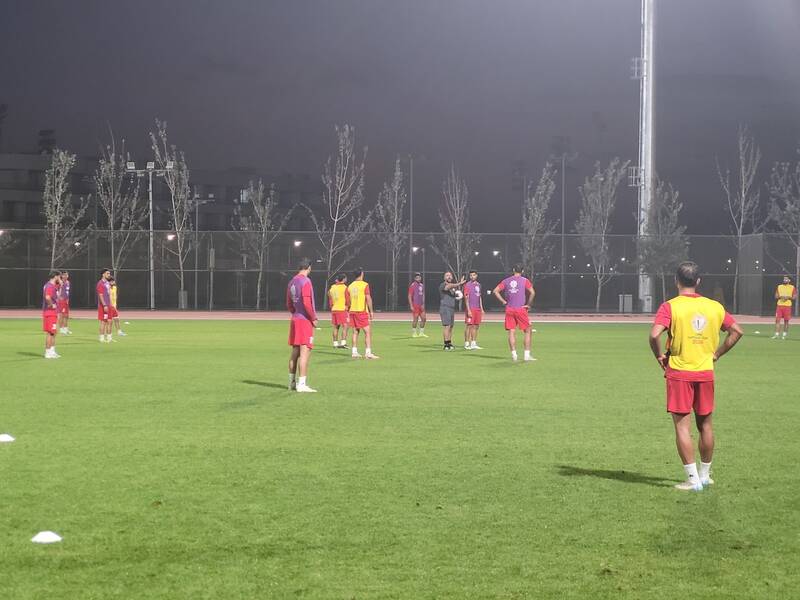 تمرین تیم ملی تحت کارشکنی ازبک‌ها/ جهانبخش اختصاصی دوید