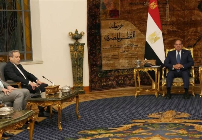دیدار عراقچی با رئیس‌ جمهور مصر