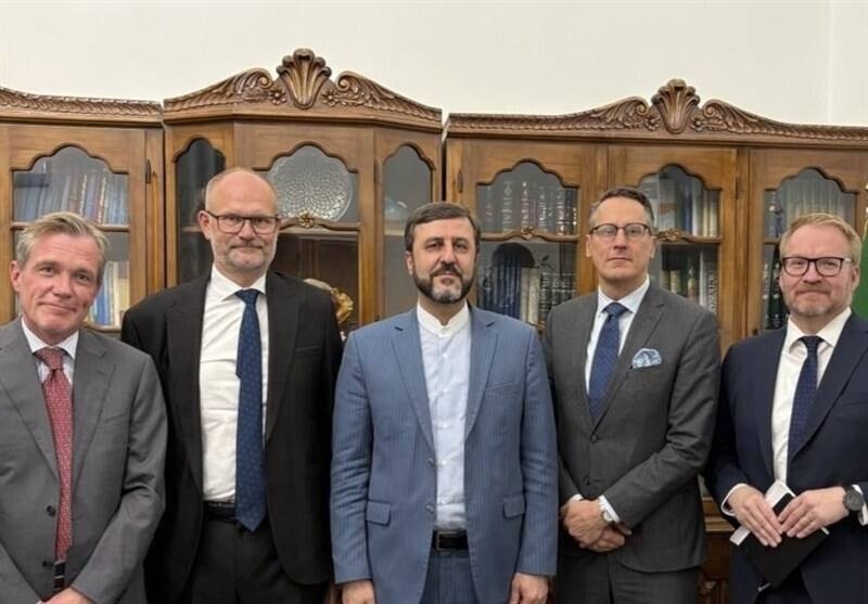 دیدار غریب‌آبادی با سفرای نوردیک و مقام وزارت خارجه روسیه