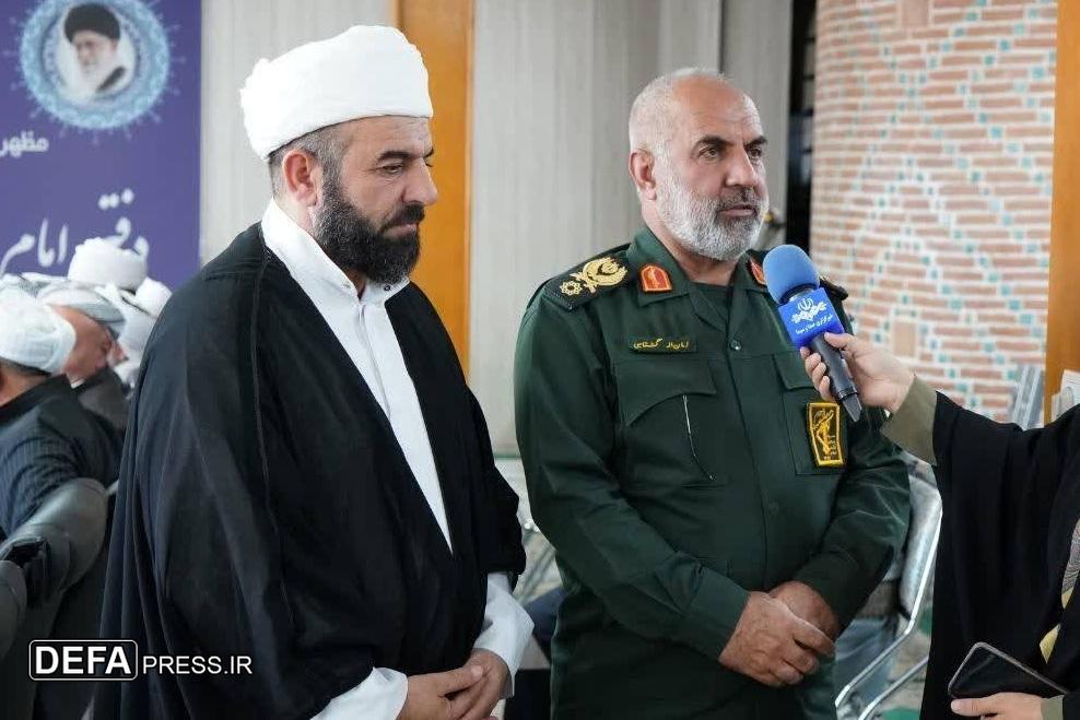 سردار گشتاسبی: اتحاد و همدلی مردم موجب شکست آمریکا و رژیم صهیونی شد