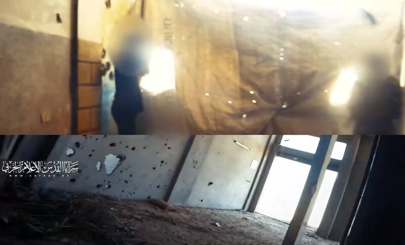 فیلم/ درگیری نیروهای سرایاالقدس با خودرو زرهی دشمن در جنوب غزه