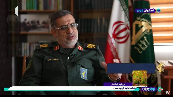 فیلم/ روایت سخنگوی سپاه از هدف قرار دادن اهداف تحقیقاتی و نفتی اسرائیل