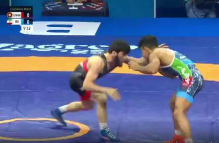 فیلم/ شکست محمدنژاد مقابل قهرمان المپیک در فینال