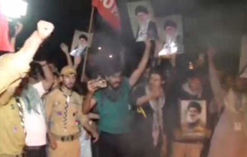 فیلم/ طنین فریاد "مرگ بر آمریکا" در پاکستان