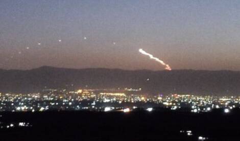 مشاهده شیء نورانی در برخی از استان‌های کشور +فیلم