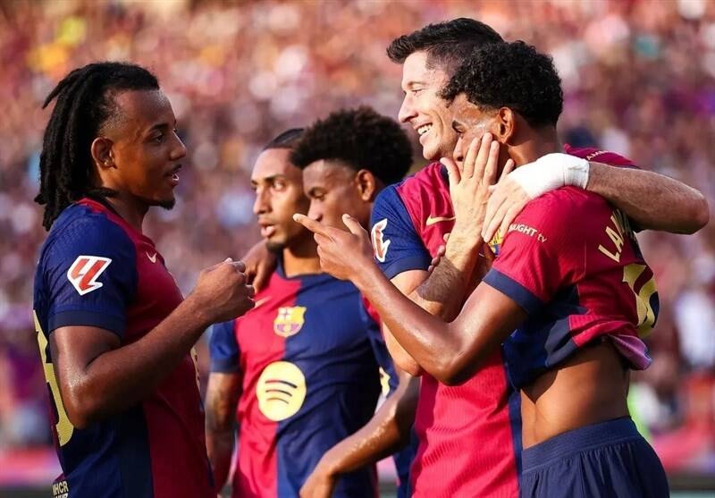 مونتجوئیک خوش‌یمن؛ بارسلونا بازی باخته را برد