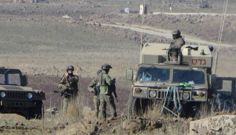 نفوذ گشتی صهیونیست به حومه درعا در سوریه