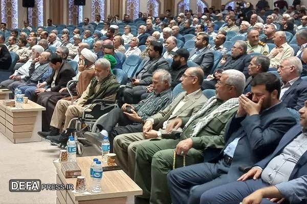 همایش تجلیل و تکریم از حماسه سازان دفاع مقدس در منطقه آزاد اروند