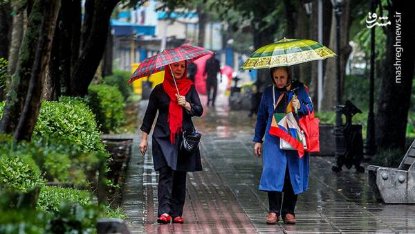 پاییز خنک وارد می‌شود +نقشه