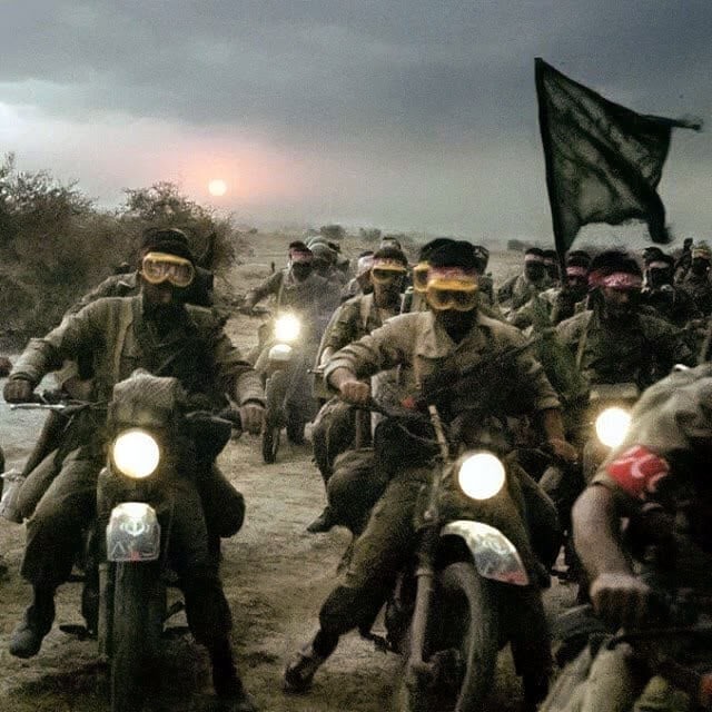 عکس/ موتورسواران حماسه‌ساز در عملیات «محرم»