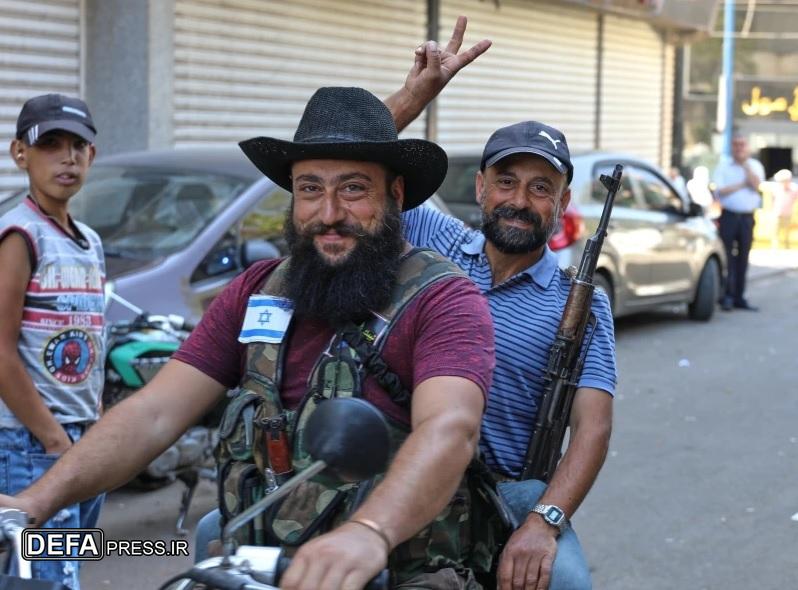 خنجر دروزی‌ها در قلب جولانی+ تصاویر