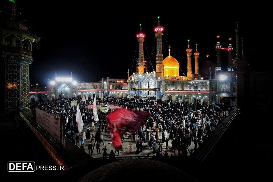قم در سوگ بانوی کرامت؛ برپایی ۲۰۰ موکب برای خدمت به زائران