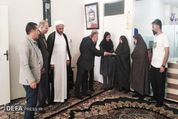 دیدار مسئولان جهاد کشاورزی قزوین با خانواده‌های شهدا و ایثارگران