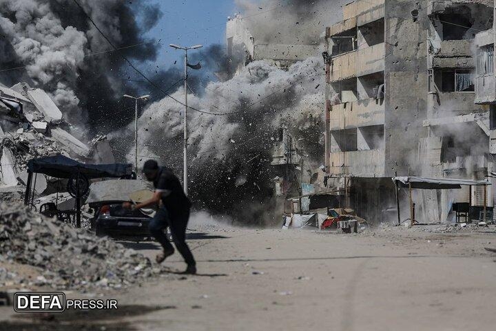 المیادین: حملات صهیونیست‌ها به غزه با همان شدت قبل ادامه دارد
