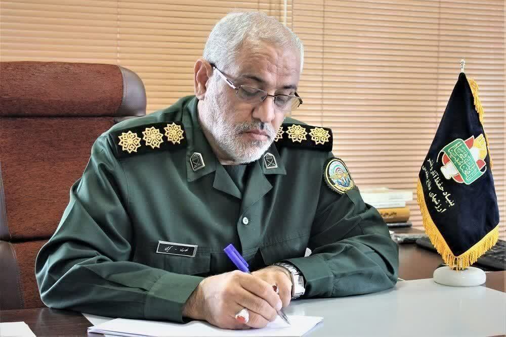 پیام تبریک سرهنگ پاسدار غلامرضا کریمی به مناسبت هفته فراجا