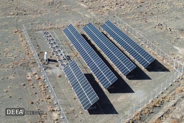 احداث نیروگاه خورشیدی با اهدای قطعه زمینی توسط مادر شهید در فریمان