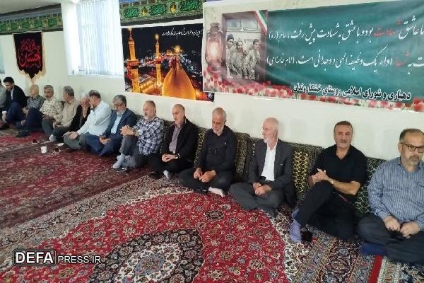 فیلم/ برگزاری یادواره ۶ شهید روستای خوشکاروندان در آستانه اشرفیه