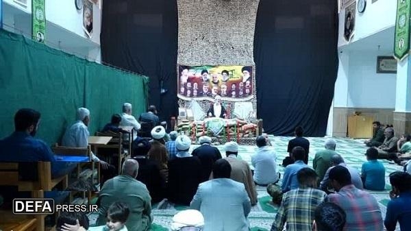 مراسم بزرگداشت پاسدار شهید «عمران بهرامی» از شهدای جنگ تحمیلی ۱۲ روزه در قم