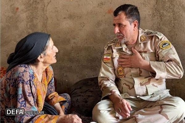 دلجویی مرزبانی سیستان و بلوچستان از خانواده بانوی حادثه‌دیده در پایانه مرزی میلک