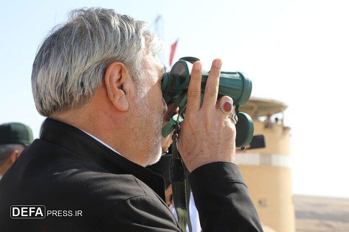 عزیزی: مرزهای ایران با ایمان و ایستادگی مرزبانان مستحکمتر از همیشه است