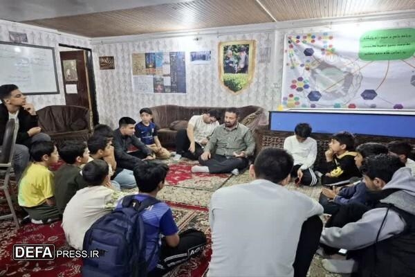 برگزاری حلقه تربیتی پایگاه مقاومت بسیج «شهید سرلشکر معصومی» ارتش در قزوین