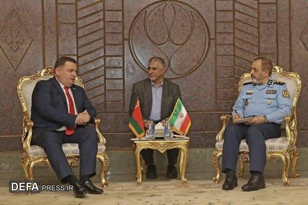 ایران از گسترش همکاری‌های دفاعی صنعتی با بلاروس استقبال می‌کند