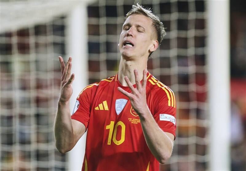 اولمو مصدوم شد و اردوی اسپانیا را ترک کرد