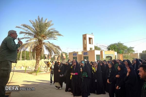 بازدید راهیان نور دانش آموزی اصفهان، یزد و هرمزگان از موزه دفاع مقدس و مقاومت خرمشهر