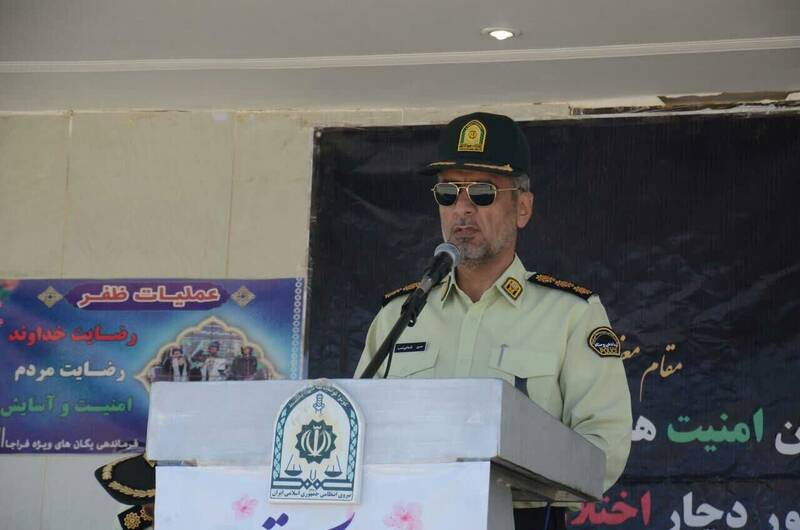 توقیف اسکانیا حامل بیش از ۹۰ کیلوگرم شیشه