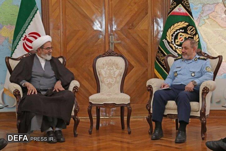 دیدار امیر نصیرزاده با رئیس سازمان قضائی نیرو‌های مسلح