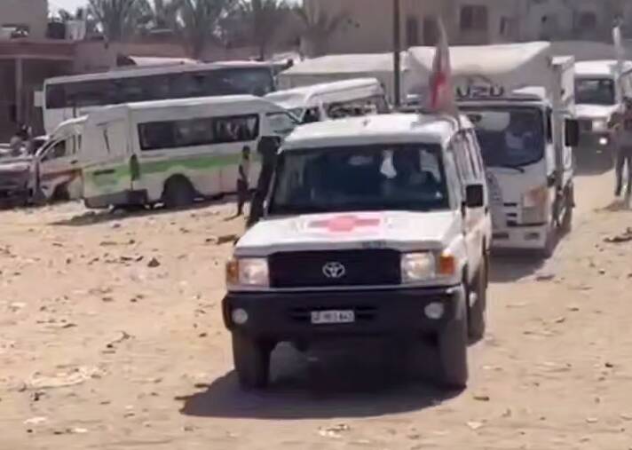 فیلم/ انتقال پیکر ۱۵ شهید دیگر به نوار غزه